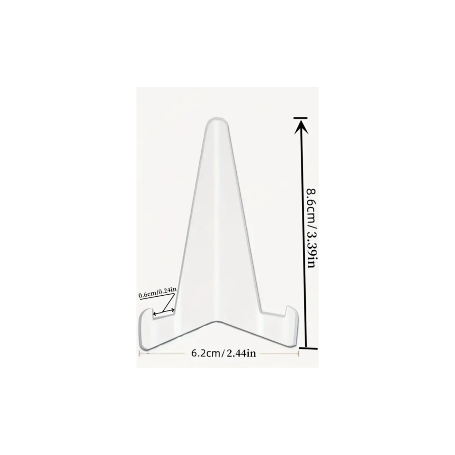 Acrylic Trading Card Display Stand 86mm - For All Cards & Toploaders