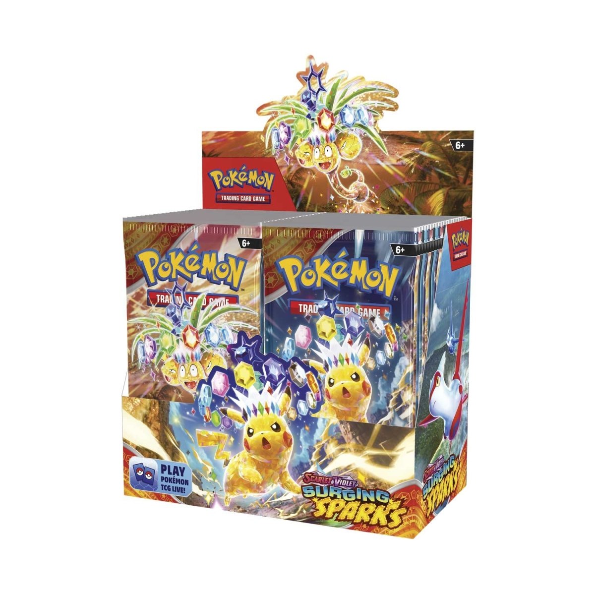 Pokémon TCG: Scarlet & Violet—Surging Sparks Booster Display Box (36 Packs)