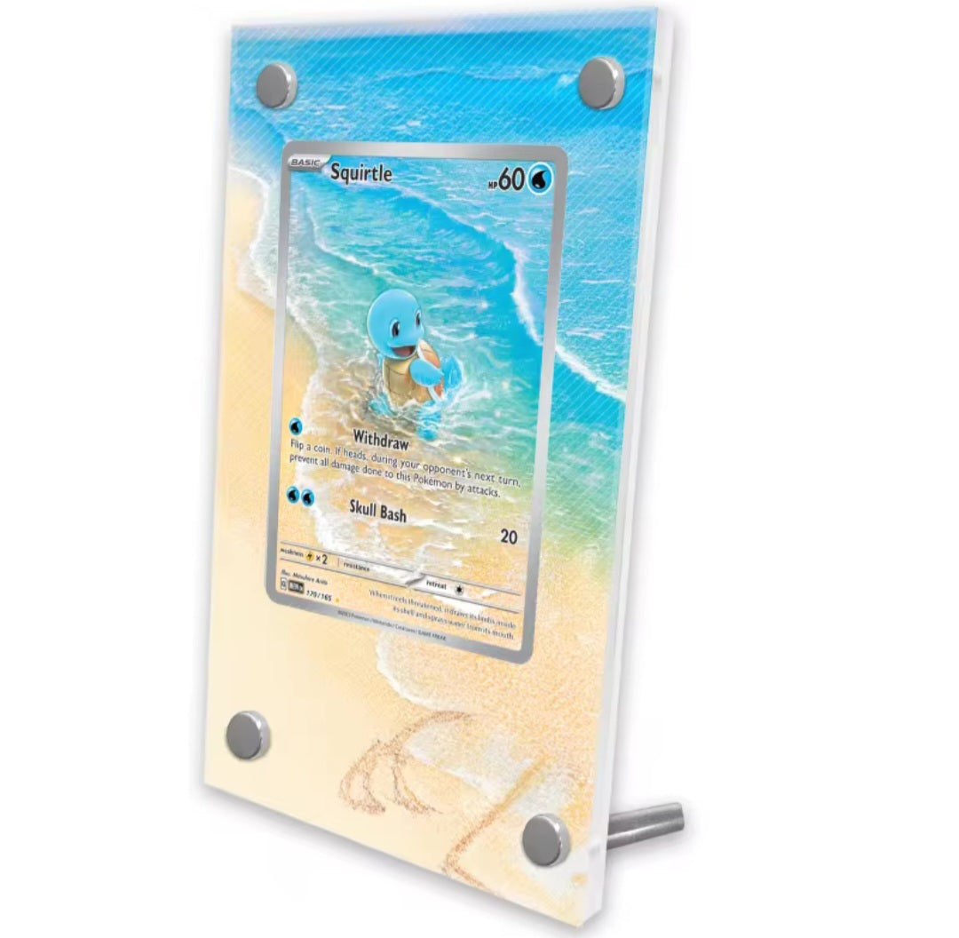 Squirtle #170/165 - Pokémon Extended Artwork Protective Display Case