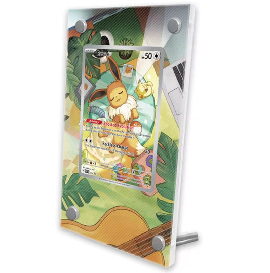 Eevee SVP PROMO 173 - Pokémon Extended Artwork Protective Display Case