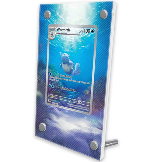 Wartortle #171/165 - Pokémon Extended Artwork Protective Display Case